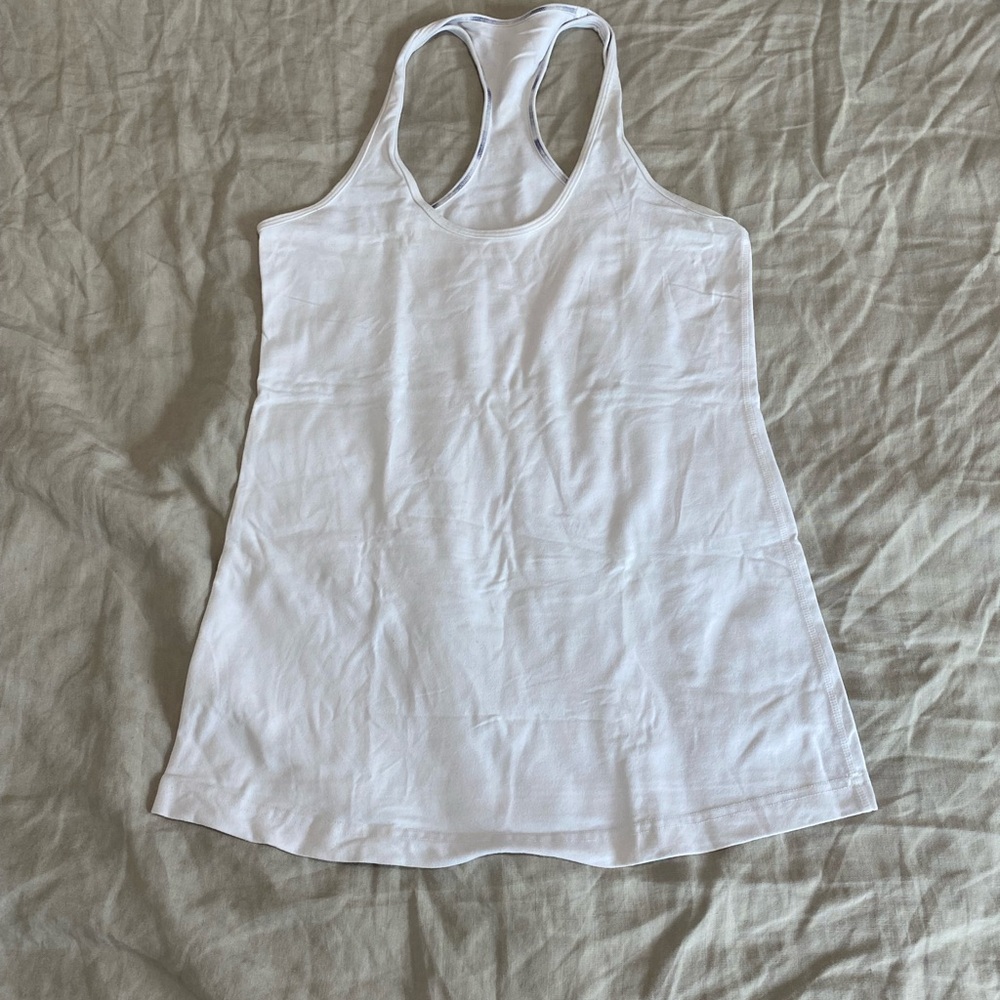 lululemon athletica White Tank Top